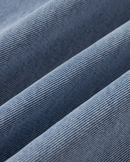 High Rise TENCEL Blend Light Wash Fluid Wide Leg Jeans